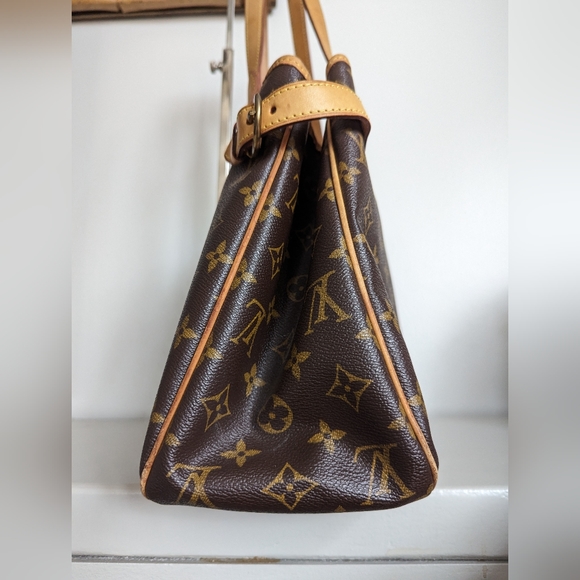 Authentic Louis Vuitton Batignolles Horizontal Monogram Canvas Shoulder Bag Tote - Picture 4 of 14